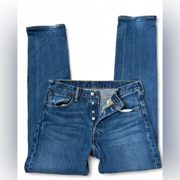Levi's Other - Levi's 501 Mens original fit blue jeans w32 L34